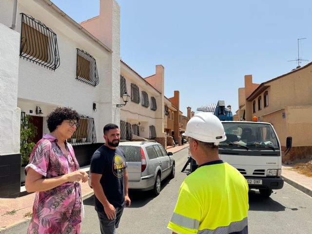 El Ayuntamiento de Puerto Lumbreras renueva el sistema de alumbrado público en los barrios de Valdelagrana y Casa del Cura - 1, Foto 1