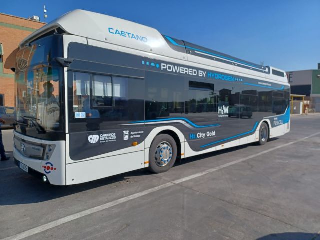 La Ruta del hidrógeno de Carburos Metálicos realiza en Málaga una nueva prueba con un autobús urbano - 1, Foto 1