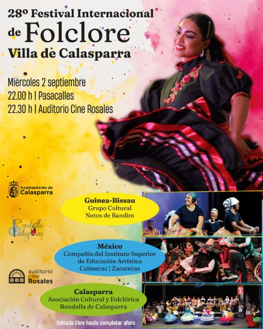 28ª edición del Festival Internacional de Folclore “Villa de Calasparra” 28ª edición del Festival Internacional de Folclore “Villa de Calasparra”