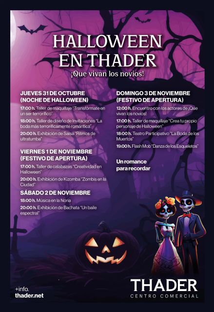 Halloween 2024 en Thader: Un romance más allá de la tumba - 2, Foto 2