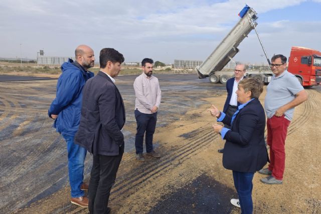 Avanzan las obras de la zona que albergará el Mercadillo de Cabo de Palos - 1, Foto 1