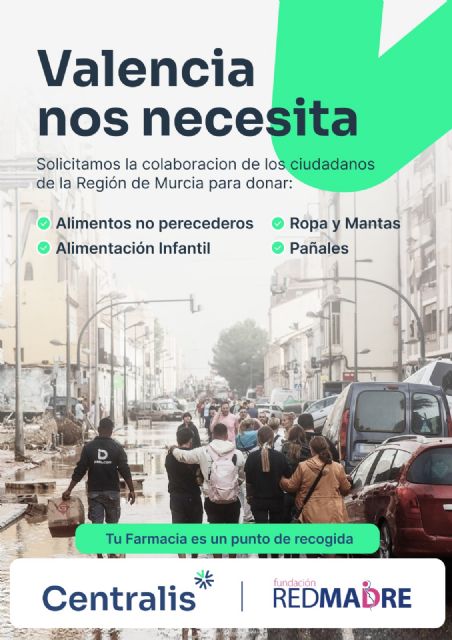 Centralis Farma lanza una campaña de recogida solidaria para ayudar a los afectados en Comunidad Valenciana y Castilla- La Mancha - 1, Foto 1