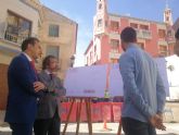 Ulea renueva la Plaza de la Constitucin con la inversin de 150.000 euros realizada por el Gobiern o regional