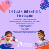 El Centro Regional de Artesana de Murcia programa para las vacaciones de verano diferentes talleres infantiles