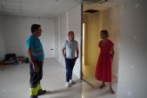 Obras y Servicios remodelan el edificio de las bandas de música de cara al inicio del curso