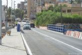 Abierto el puente sobre la rambla de la carretera de Canteras, que ya no sufrir ms cortes de trfico