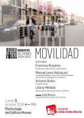 IU-V Murcia relanza sus icónicos “Debates del Moneo” para repensar la movilidad, el transporte público y la contaminación en el municipio