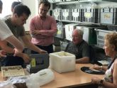 Profesores de la Universidad visitan el Laboratorio de Investigaciones Arqueolgicas y Paleoantropolgicas del Cabezo Gordo