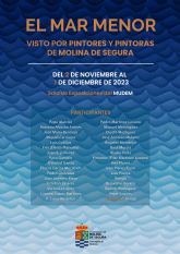 La Sala de Exposiciones del MUDEM acoge la muestra colectiva EL MAR MENOR VISTO POR PINTORES Y PINTORAS DE MOLINA DE SEGURA del 2 de noviembre al 1 de diciembre