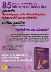 'Palabras en silencio' para la conmemoracin del 85 aniversario de la Congregacin de Religiosas Adoratrices en Ciudad Real