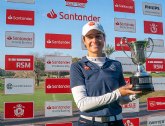 Teresa Toscano, inapelable ganadora del Santander Campeonato de Espana de Profesionales Femenino