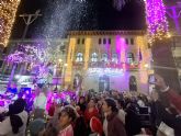 Más de 500.000 luces encienden la Navidad en Águilas