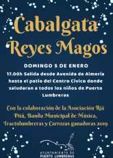 Los Reyes Magos repartirán ilusión este domingo por las calles de Puerto Lumbreras