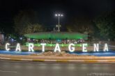 Cartagena ilumina de verde este domingo las fuentes de Juan XXIII y réplica del submarino por el Día Mundial contra el Cáncer