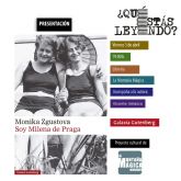 Monika Zgustov presenta en Cartagena su ltimo libro `Soy Milena de Praga