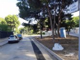 Finalizan las obras de renovacin urgente de la tubera principal de agua potable en la calle Badajoz, en la urbanizacin La Charca