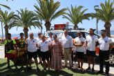 Un total de 45 socorristas vigilan las playas de San Pedro del Pinatar durante el verano