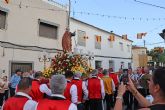 El barrio de San Pedro concluye sus fiestas patronales con la tradicional procesión