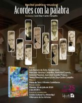 'La Alhndiga' de Villanueva de los Infantes, acoge, este sbado, el recital potico musical 'Acordes con la palabra'