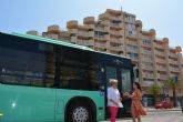 Se amplía una semana el refuerzo de los servicios de Movibus en La Manga