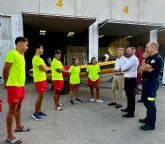 Este verano arroja un balance muy positivo en las playas de la costa lorquina, con ms banistas y menos incidencias