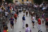 Encierros de Calasparra  3 de septiembre. El encierro de 'El Pincha' protagoniza un encierro limpio y muy emocionante