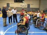 El Ayuntamiento de Murcia muestra, una vez ms, su apoyo al baloncesto en silla de ruedas