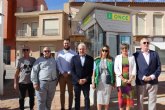 La ONCE presenta en Mazarrón su nuevo quiosco accesible y ecológico