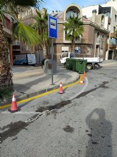 Nueva parada para el bus urbano en Cañada de la Horta