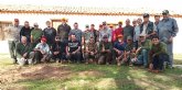 Una treintena de cazadores participaron ayer en el XXXIII Campeonato de Caza Menor con Perro