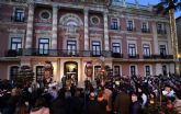 Murcia recibe al Emisario de los Reyes Magos que anuncia a los ms pequeños la llegada de Sus Majestades