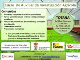 El Ayuntamiento y el Colectivo para la Promoción Social El Candil organizan un Curso de Auxiliar de Investigación Agrícola