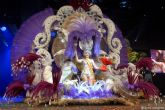 Soledad Gonzlez, reina del Carnaval de Cartagena con Salgueiro