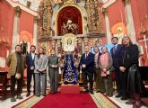 La Comunidad entrega a los 'californios' la Virgen del Primer Dolor tras su rehabilitación en el Centro de Restauración de la Región La Comunidad entrega a los 'californios' la Virgen del Primer Dolor tras su rehabilitación en el Centro de Restauración de la Región