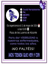 Marcha de Fibro Protesta Ya , el 12 de mayo en Alicante