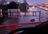 La descomunal tormenta de Valencia: calles inundadas y coches atrapados