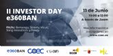 Cinco startups buscarn financiacin privada en el II Investor Day e360BAN organizado por COEC