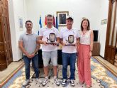 Recepcin oficial a Antonio Martnez y Antonio Morales, ganadores del Campeonato de Espana de Silvestrismo