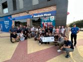 El quinto Domino's Pizza de Murcia entrega un cheque de ms de 2.800€ a ACCEM