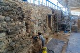 El Ayuntamiento realiza labores de conservacin en las termas del barrio del Foro Romano en El Molinete