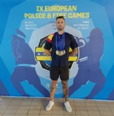 Aluvión de medallas de Roberto Veiga en los campeonatos de Europa de natación de policías y bomberos