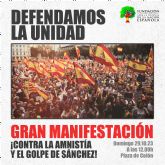 Santiago Abascal anuncia que acudir a la manifestacin de Denaes del 29O