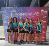 Las ciezanas del Club de Tenis caen en cuartos del Campeonato Regional de Pdel