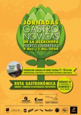 Puerto Lumbreras celebrará las I Jornadas Gastronómicas de la Alcachofa del 9 de noviembre al 1 de diciembre