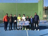 Jesús García y Paola Moreno, campeones regionales absolutos de tenis en Santomera