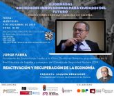 Jorge Fabra participa en las II Jornadas online Sociedades innovadoras para ciudades del futuro en Molina de Segura el mircoles 9 de diciembre