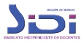 Posicionamiento de sidi ante la oferta de empleo pblico de 2023 en mesa sectorial del 04/12/2023