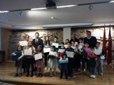 Premios de los concursos de pintura infantil ´Pinta la Navidad´ de los museos regionales de Bellas Artes de Murcia y de Arte Moderno de Cartagena