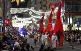 Los Reyes Magos reparten ilusin entre grandes y pequenos en una cabalgata con ms de un millar de bailarines, msicos y personajes