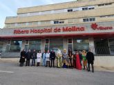 Hospital de Molina recibe la visita de los Reyes Magos de Oriente